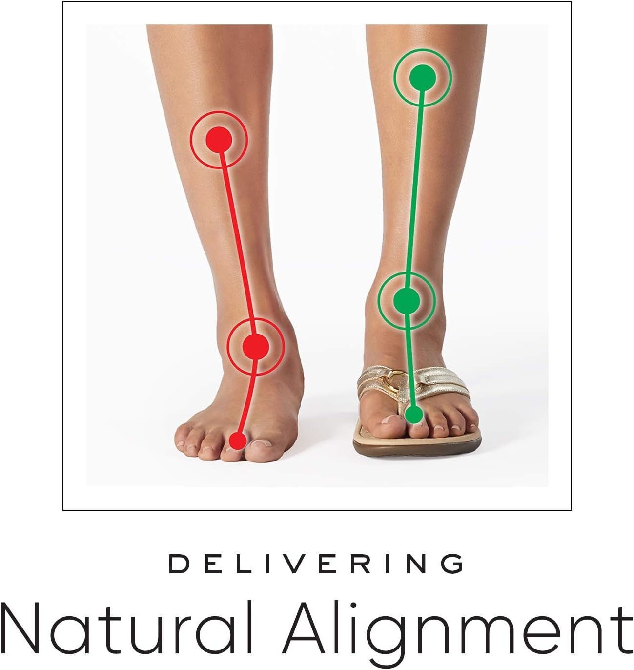 Shock-Absorbing Womens Tideperf with Durable Rubber Sole for Daily Adventures