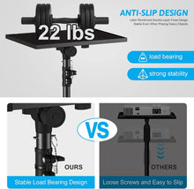 Load image into Gallery viewer, Professional Tripod Stand for Projectors &amp; Laptops - Adjustable 23.5-63.5”