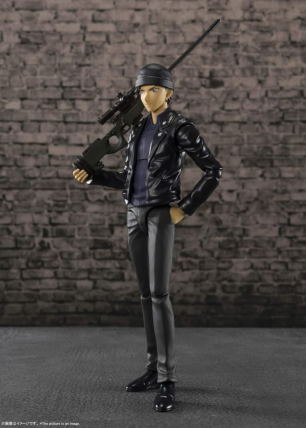 Compact Shuichi Akai Bandai S.H. Figuarts Figure - Complete with Optional Parts