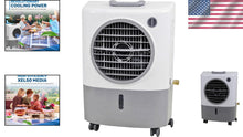 Load image into Gallery viewer, Lightweight Portable Evaporative Air Cooler - Energy Efficient &amp; User-Friendly