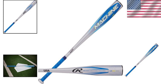 Alloy Youth Baseball Bat | 30/20 | Ultra-Light with Large Sweet Spot | Grey/Blue