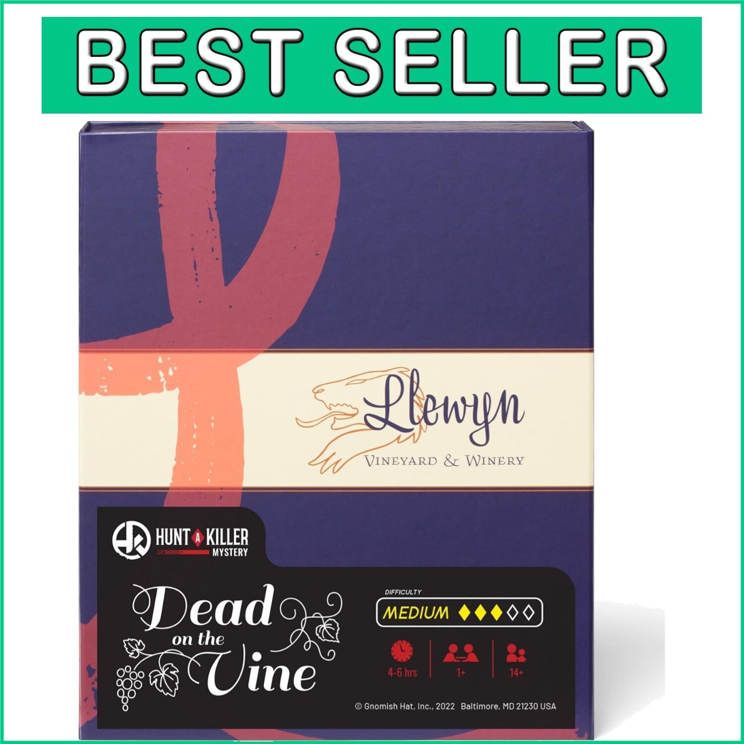 Engaging Murder Mystery Game: Crack the Case at Llewyn Vineyard - 1-5 Players