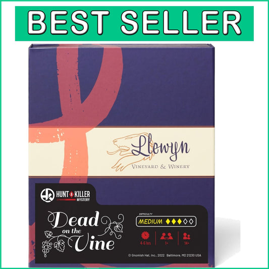 Engaging Murder Mystery Game: Crack the Case at Llewyn Vineyard - 1-5 Players