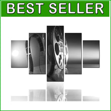 Load image into Gallery viewer, Cinematic 5 Piece Wall Art Set - Glossy Vintage Film Canvas for Home Theaters