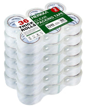 Load image into Gallery viewer, Transparent Heavy Duty Packing Tape, 2 Inches Wide, 2340 Total Yards for Moving