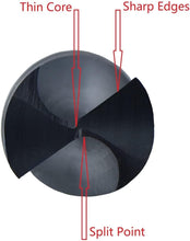 Load image into Gallery viewer, 1-1/32" High Speed Steel Drill Bit with 1/2" Reduced Shank for Metal &amp; Wood