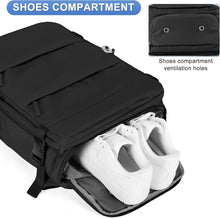 Load image into Gallery viewer, Comfortable Large Travel Backpack with Shoe Compartment - Ideal for Adventures