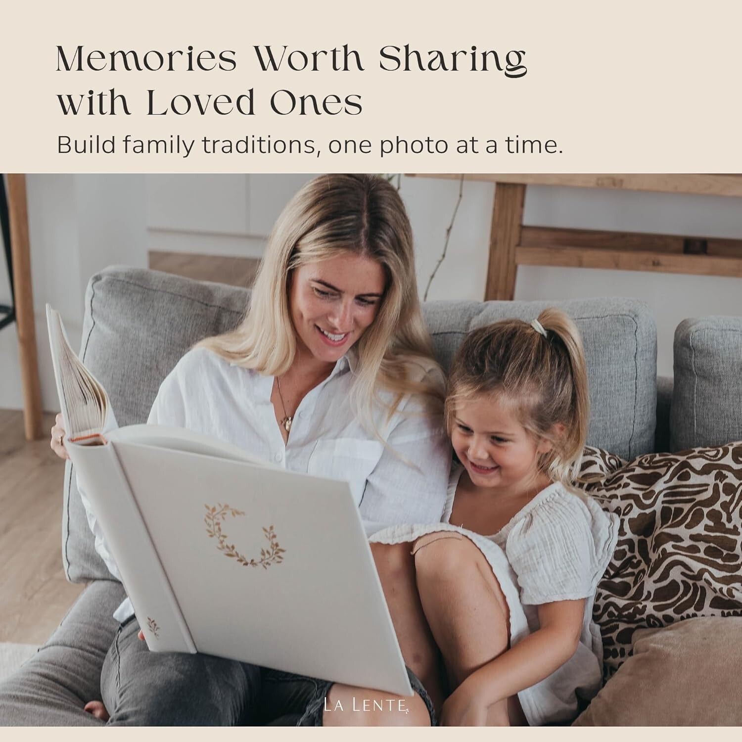 Classic Floral Photo Album with 100 Pages – Perfect for Any Special Occasion