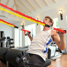 Load image into Gallery viewer, Durable Resistance Bands with Heavy-Duty Nylon Sleeves and Easy Grip Handles