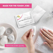 Load image into Gallery viewer, Moisturizing Nail Polish Remover Wipes with Aloe Vera - Travel Size Convenience