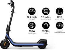 Load image into Gallery viewer, Lightweight Ninebot eKickScooter for Kids, 12.4mph, Safe &amp; Fun Outdoor Adventure