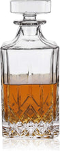 Load image into Gallery viewer, Octagonal Crystal Liquor Decanter - 30 oz for Stylish Entertaining &amp; Gifting