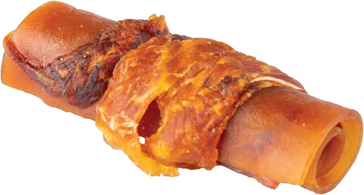 Delicious Rawhide-Free Chicken & Veggie Treats for Happy Dogs - 15 Count