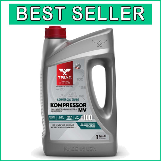 High Temp SAE 30 Air Compressor Oil - Full Synthetic, Ideal for All Compressors