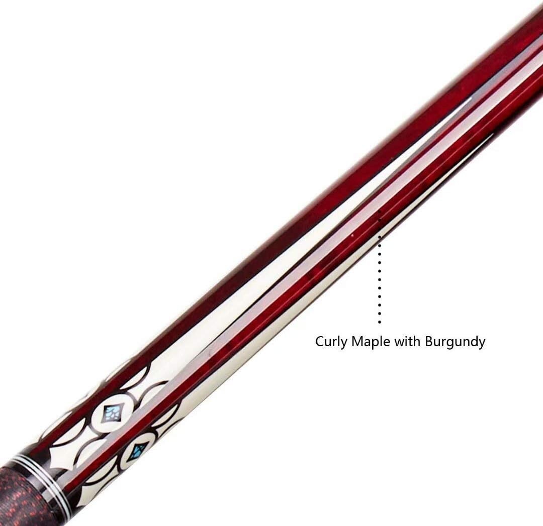 Custom 2-Piece Billiard Pool Stick Set with High-Quality Maple & Joint Protector