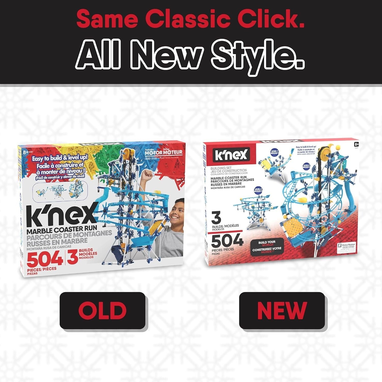 Ultimate 504-Piece Motorized Marble Coaster Run - Fun & Educational STEM Toy