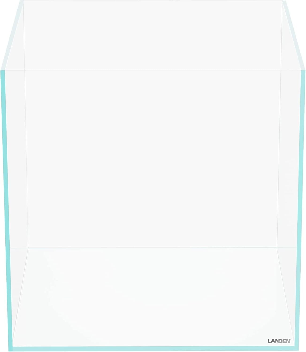 Sleek 36C 11.5 Gallon Rimless Aquarium - Low Iron Glass with Seamless Edges