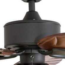 Load image into Gallery viewer, Elegant 52" LED Ceiling Fan with Wooden Blades &amp; Remote Control - Bronze Finish