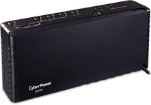 Load image into Gallery viewer, Compact 700VA UPS with Surge Protection &amp; USB Charging - Black Power Supply