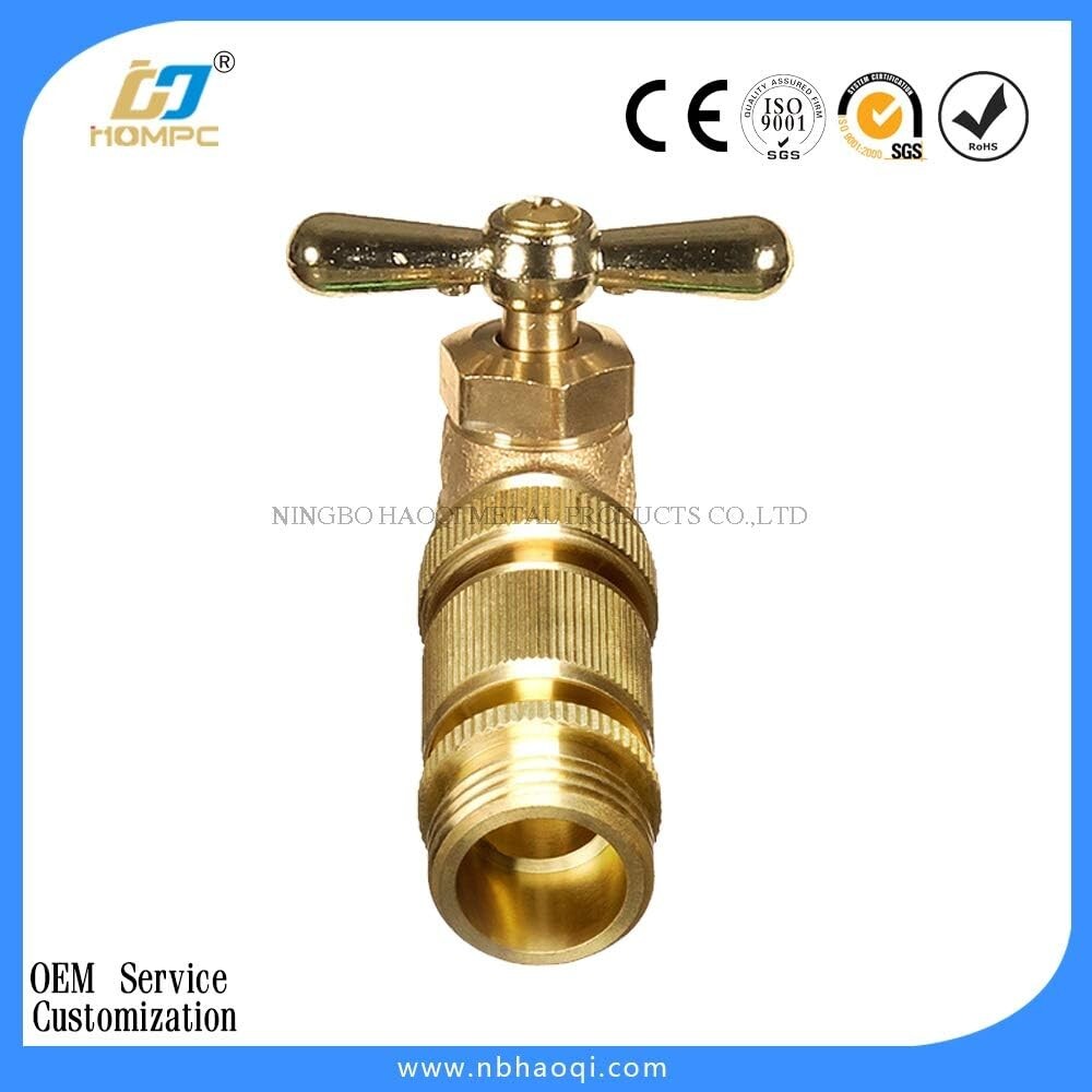 Durable 3/4 Inch GHT Quick Connect Hose Adapters - 8 Solid Brass Connectors