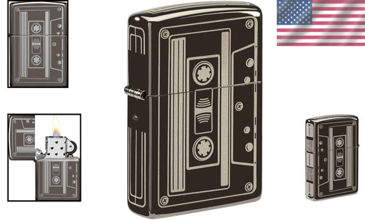 Compact Retro-Vintage Windproof Lighter - Ideal for Collectors and Daily Use