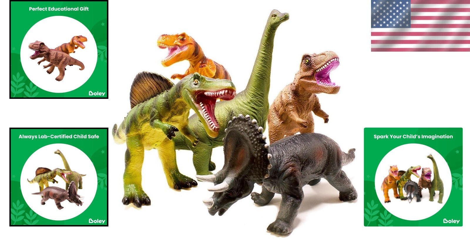 Educational Jumbo Dinosaur Pack - Engaging Party Favors for Boys and Girls