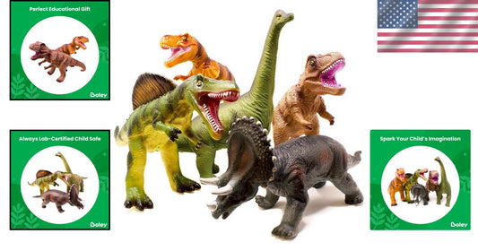 Educational Jumbo Dinosaur Pack - Engaging Party Favors for Boys and Girls