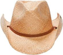 Load image into Gallery viewer, Stylish Men's Cowboy Hat - 3 1/2" Brim &amp; Leather Hat Band for Outdoor Fun