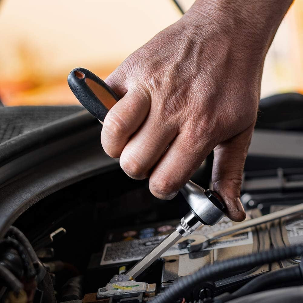 Expert-Grade Chrome Vanadium Torx Socket Set - 107-Piece All-in-One Collection