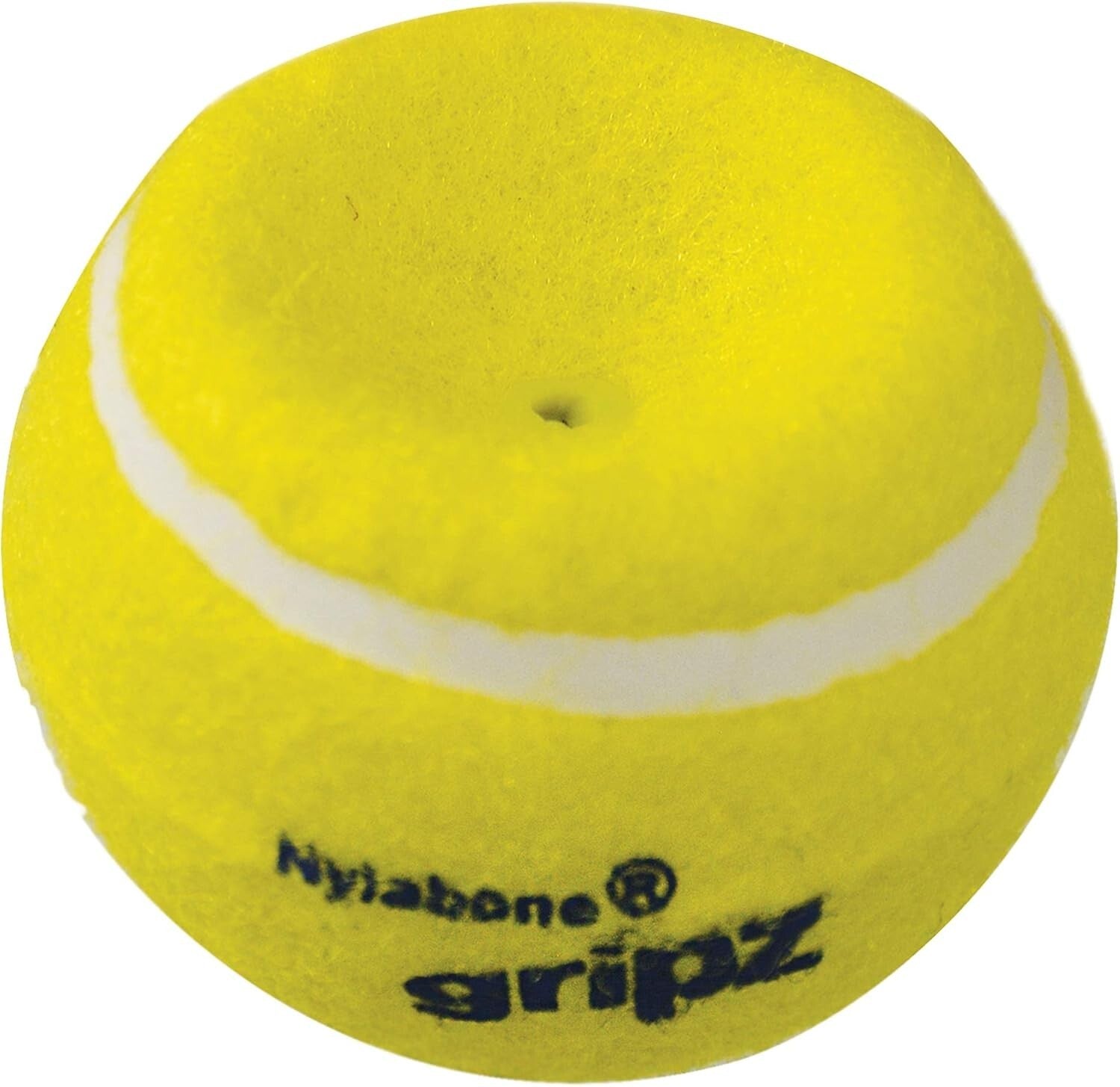 Bouncy Non-Abrasive Tennis Balls for Large Dogs - 4 Pack Interactive Play