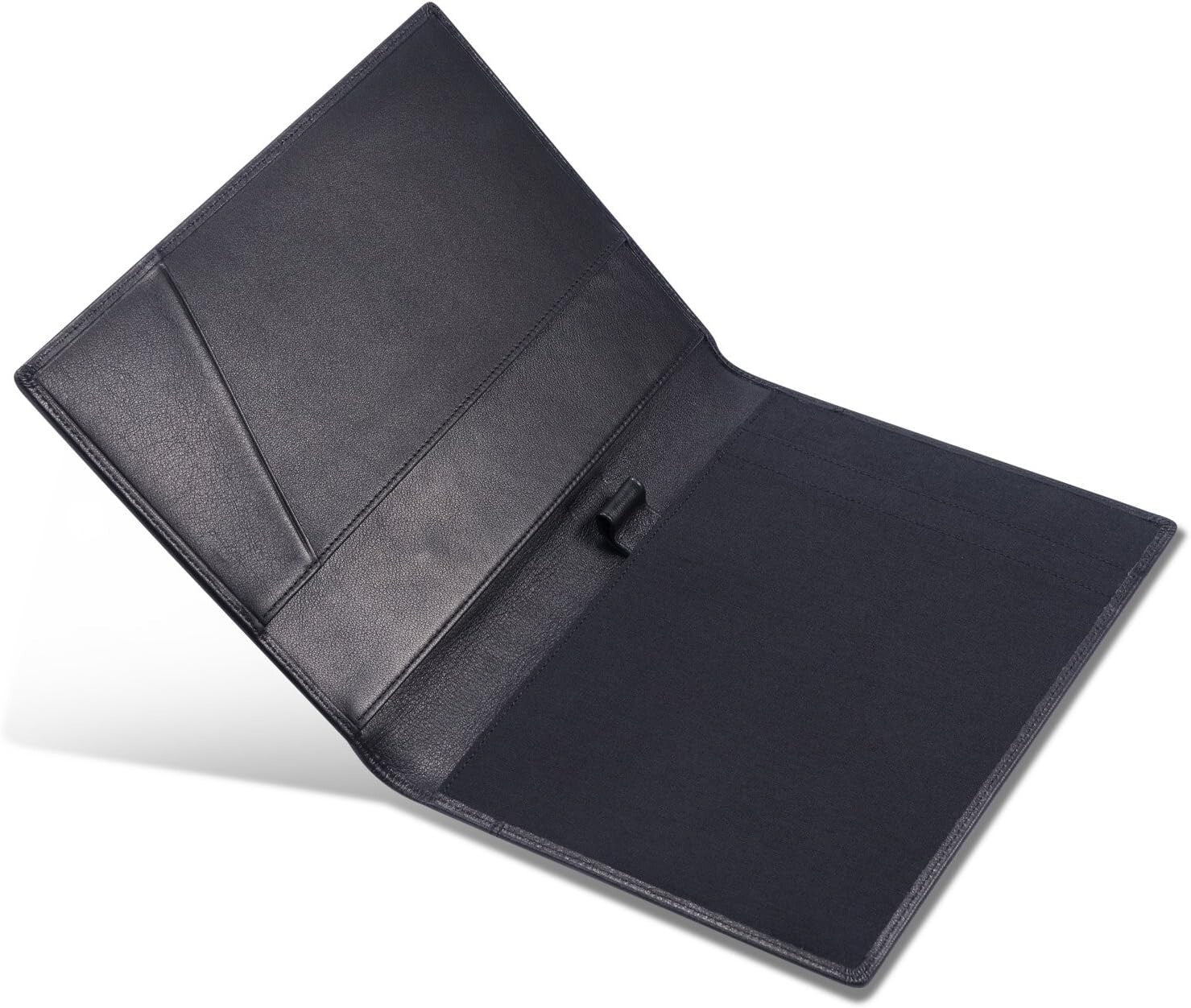 Handmade Italian Calfskin Business Portfolio Notebook Folder, Luxurious Gift