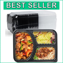 Load image into Gallery viewer, Professional-Grade 40 BPA-Free Meal Prep Containers – 38oz for Portion Control