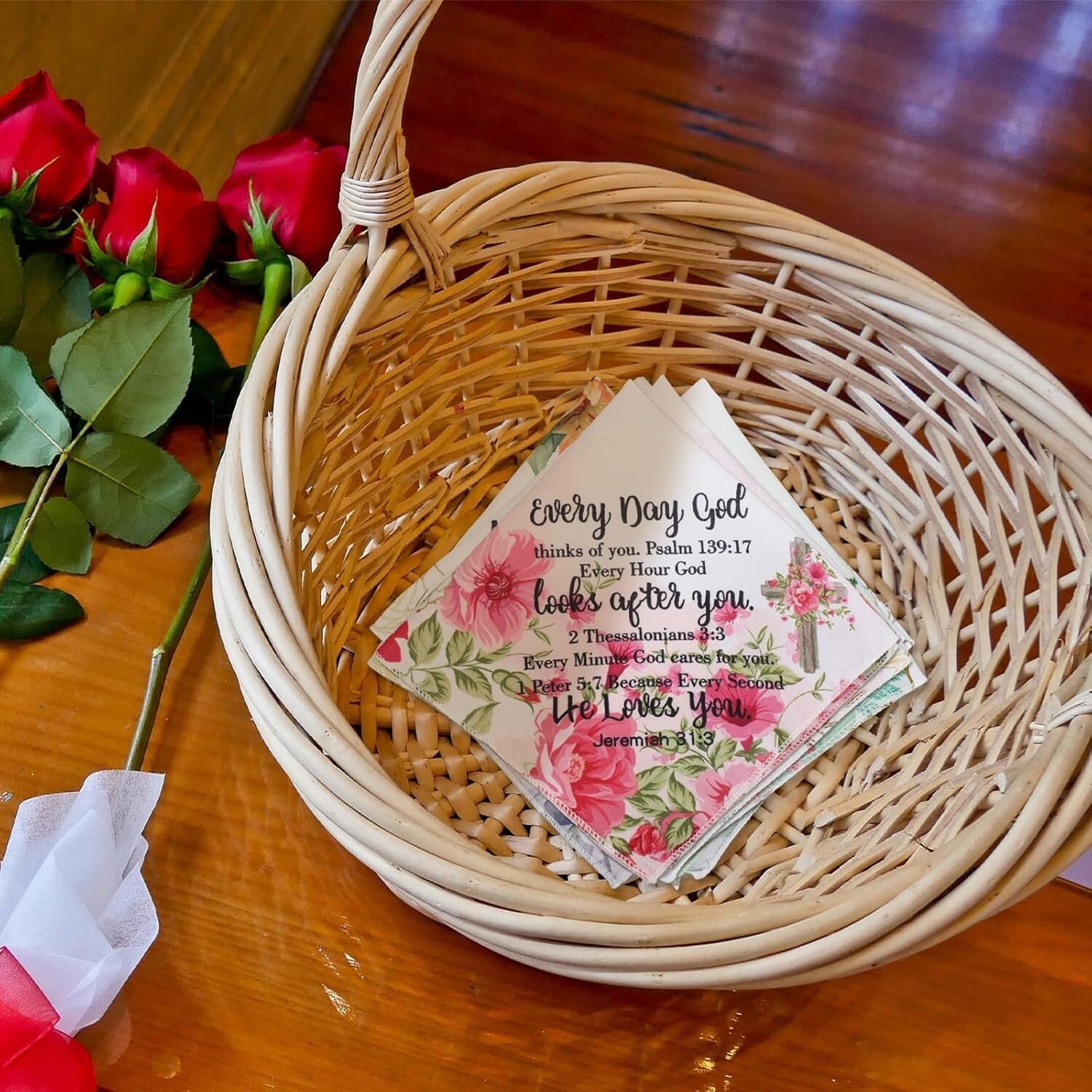 Elegant Bible Verse Handkerchiefs - 80 Inspirational Hankies for All Occasions