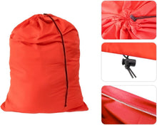 Load image into Gallery viewer, Machine Washable Extra Large Drawstring Laundry Bags - 12 Pack for Everyday Use