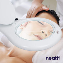 Load image into Gallery viewer, Space-Saving Magnifying Lamp with Glass Lens - Ideal for Jewelry Making &amp; More