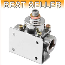 Load image into Gallery viewer, High-Quality Adjustable Fuel Pressure Regulator, 1-4 PSI, Bright Plated Finish