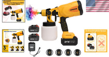 Load image into Gallery viewer, Electric Paint Gun with 3 Spray Patterns &amp; Ergonomic Design - Home Painting Tool