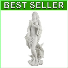 Load image into Gallery viewer, Marble Finish Greek Goddess of Love Statue - Artisan Handcrafted 10" Figurine