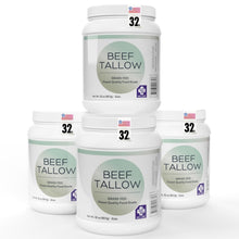 Load image into Gallery viewer, Nutritious Grass Fed Beef Tallow - Bulk 8 lb Pack for Cooking and Skin Care