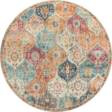 Load image into Gallery viewer, Soft 6ft Round Area Rug with Non-Slip Backing - Machine Washable Home Essential