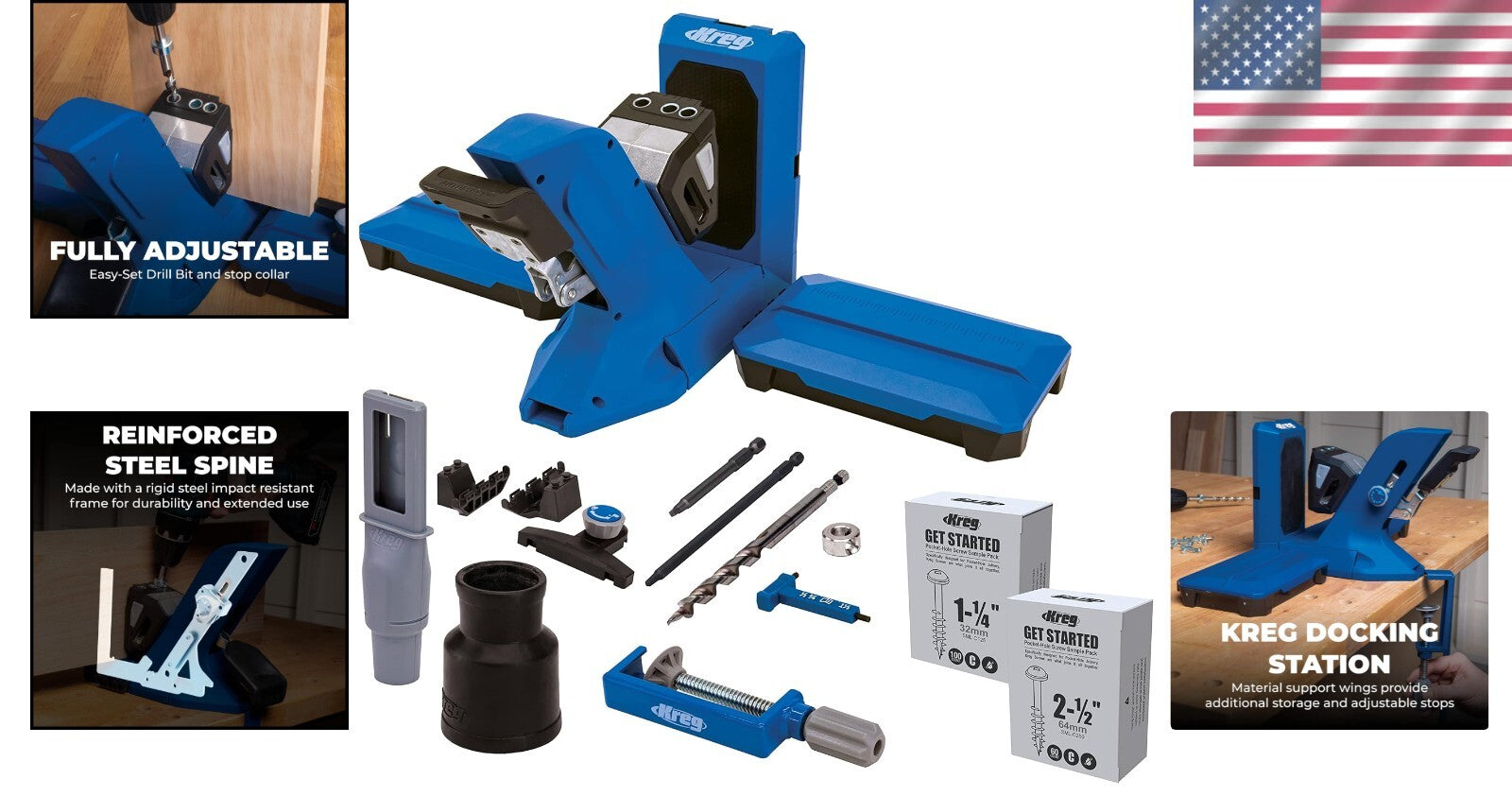 Ultimate Woodworking Solution: Pocket-Hole Jig 720PRO for Fast, Strong Joints