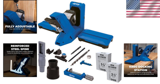 Ultimate Woodworking Solution: Pocket-Hole Jig 720PRO for Fast, Strong Joints