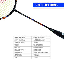 Load image into Gallery viewer, Nanoray 10F Hi-Flex Pre-Strung Badminton Racquet - G4, Ultra-Light &amp; Responsive
