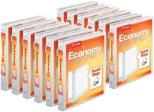 Load image into Gallery viewer, Economical 12-Pack of ClearVue 1-Inch Round Ring Binders with XtraLife Cover