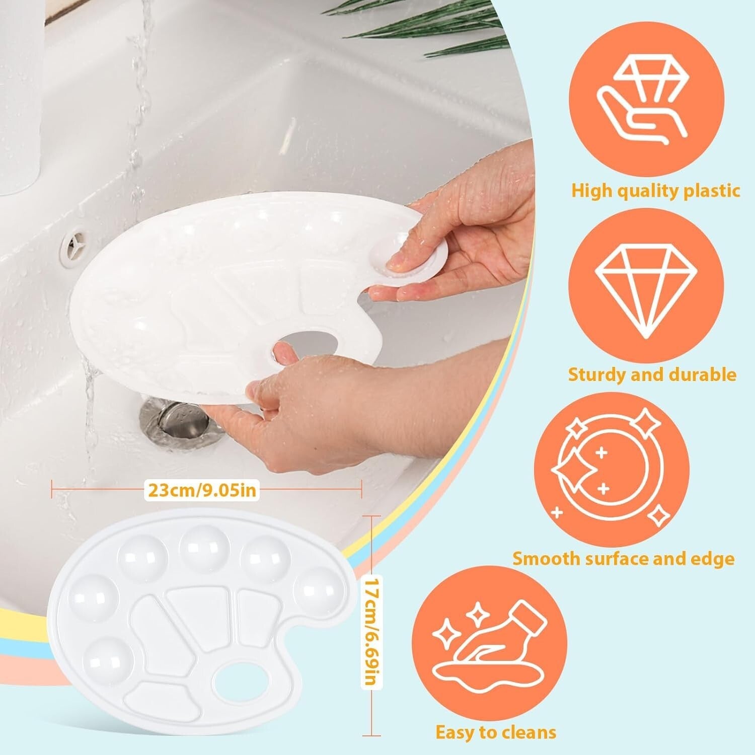 Deluxe 330-Pcs Paint Brushes and Palettes Set for Beginners to Advanced Artists