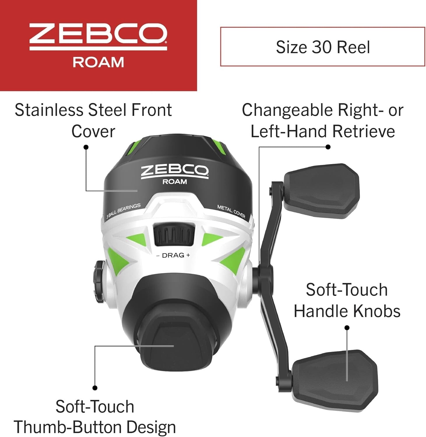 Durable 6' Telescopic Fishing Rod with Spincast Reel - Ultimate Portable Gear