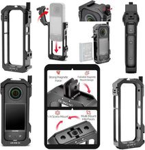 Load image into Gallery viewer, Premium Camera Protection Kit: Aluminum Housing &amp; 2x 9H Glass Screen Protectors