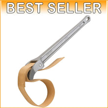 Load image into Gallery viewer, Premium 5-Inch Capacity Adjustable Strap Wrench - Mechanically Engineered