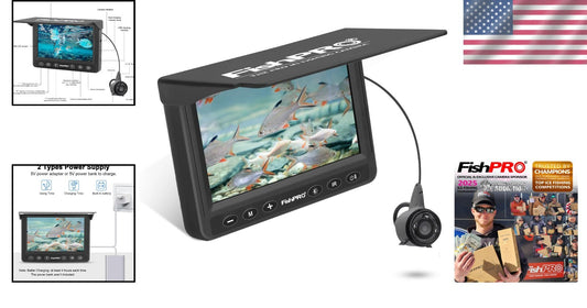 Infrared LED Fishing Camera with Long 15m Cable for Ice or Sea Fishing