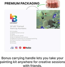 Load image into Gallery viewer, Complete 16x20 Paint by Numbers Kit for Adults - Includes Easel &amp; Supplies